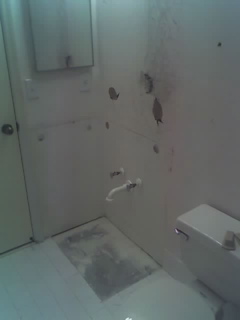 The hole fomerly known as my bathroom